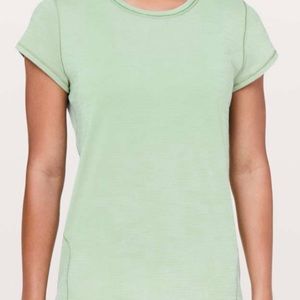 Lululemon Another Mile Top size 4 Opal Green